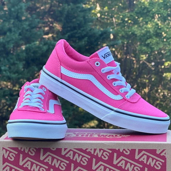 Vans Other - NEW Vans Womens Ward Casual Sneakers Canvas -fits Youth 4.5Y, 5Y, 5.5Y, 6.5Y, 7Y
